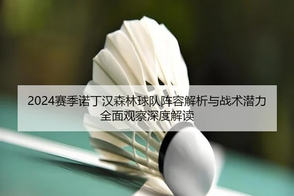 2024赛季诺丁汉森林球队阵容解析与战术潜力全面观察深度解读